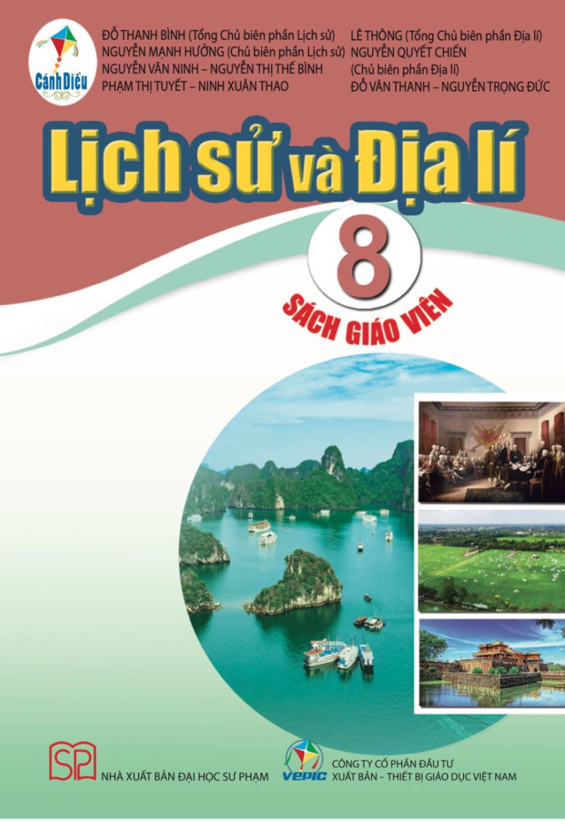 Lịch sử và Địa lí 8 - Sách giáo viên - Sách Cánh Diều